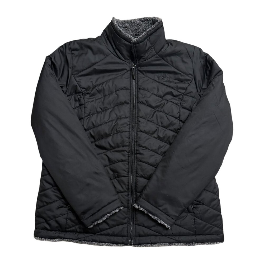 The North Face Black Puffer Jacket, Lined with Super Soft Faux Fur